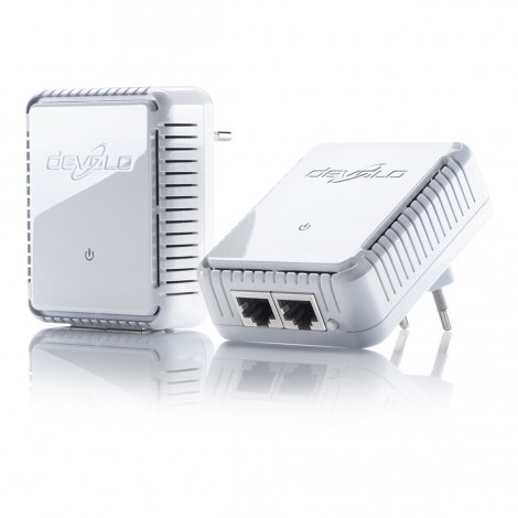 Devolo Kit de démarrage dLAN 200 AVDuo 2 adaptateurs de communication par ligne électrique