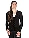Noble Mount Womens 100% Cotton Cardigan Sweater