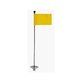 Plain Practice Green Flags - Set of 9 Flags