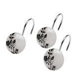 Shadow Vine Shower Curtain Hooks