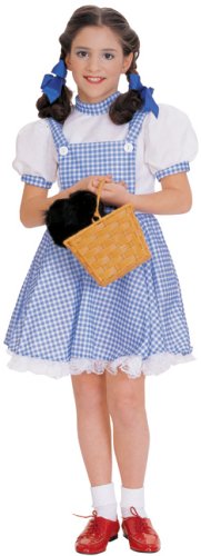 Childrens Toyshop  Toys : Wizard of Oz tm Dorothy tm Delux Dress and Bow Small Size for age range 3-4 years