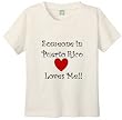 SOMEONE IN PUERTO RICO LOVES ME - BigBoyMusic Youth Designs - White T-shirt