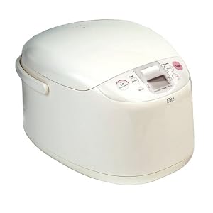 Elite Pro Fuzzy Logic Rice Cooker - 8 Cup (B701T)