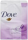 Dove Beauty Bar, Nutrium Nourishing with Vitamin E - Eight 4.25oz Bars (Pack of 3)