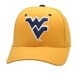 Zephyr DH West Virginia Mountaineers Gold Fitted NCAA College Hat - 7 1/8