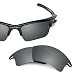 Revant Replacement Lenses for Oakley Fast Jacket XL Black Chrome MirrorShield