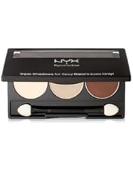 Beauty: NYX Trio Eye Shadow, Nude/Taupe/Dark Brown - NYX Cosmetics