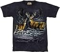 Two Deer in Fallen Branches T-Shirt - Available in Various Sizes