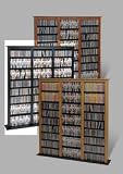 Triple Width Black Barrister Media Storage Tower By Prepac Furniture
