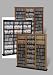 Triple Width Black Barrister Media Storage Tower By Prepac Furniture
