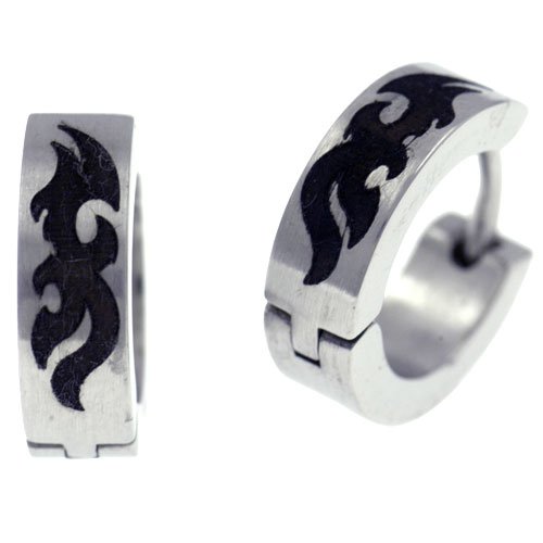 Tribal Hoop Earrings