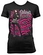 SELENA GOMEZ T-SHIRTS - OFFICIAL SELENA GOMEZ BLACK ZEBRA GIRLY TEE - ALEX RUSSO SHIRTS - WIZARDS OF WAVERLY PLACE