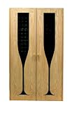 Vinotemp 700-Champagne-Glasses Wine Celalr / Cabinet (440 Bottles)