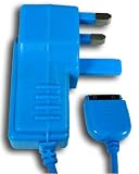 Electronics : iPod UK Mains Charger - Blue