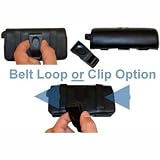 Horizontal Leather Case with Belt Clip/Loop for the iRiver E100 8GB