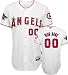 Los Angeles Angels of Anaheim - Personalized with Your Name - Authentic Cool Base 2010 Home White On-Field Jersey