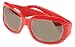 MSA Safety 10087054 Dazzling Red Safety Glasses