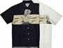 Diamond Head Chest Band Men's Hawaiian Aloha Silk Shirt