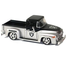 Upper Deck Collectibles NFL 1956 Ford F-100 Pick Up Truck - Oakland Raiders