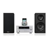 Pioneer X-HM20-S Kompaktanlage (CD-Player, FM-Tuner, Apple iPad, iPhone und iPod-Dock, USB) silber