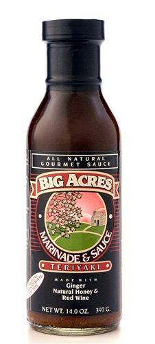 Big Acres Teriyaki Marinade, 14.0-Ounce Bottle by Melanie's Fine Foods, Inc.