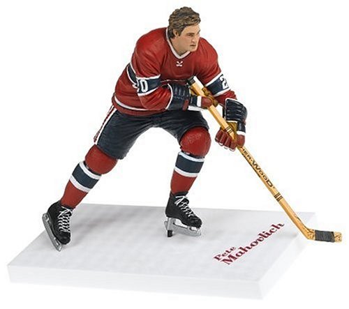 Childrens Toyshop  Toys : NHL Legends Series 3 Figure: Pete Mahovlich - Red Jersey