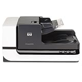 Scanjet N9120 Document Flatbed Scanner, 600 x 600 dpi, Black/Silver