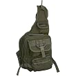 EuroSport Cargo Sling Backpack Olive Canvas Bag