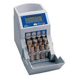 Coin Sorter,312 Coins/Min,7-1/10'x11-1/2'x10',2-Row Wrapper, Sold as 1 each