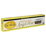 De Boles Pasta Organic Tomato and Basil Angel Hair, 8-Ounce Boxes (Pack of 12)