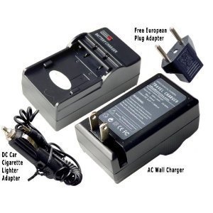 DIGI TECH Digital Replacement Mini Battery Travel Charger for Specific Digital Camera and... by 