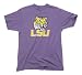 Louisiana State University LSU Fighting Tigers Retro Logo T-Shirt By Red Jacket
