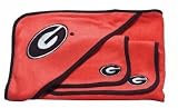 Pickles Collegiate Embroidered Wash Cloth and Hooded Towel Set, University of Georgia