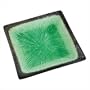 Caldo-Freddo CFS183-2 Kon-Tiki 8.5" Appetizer Plates in Green (Set of 4)