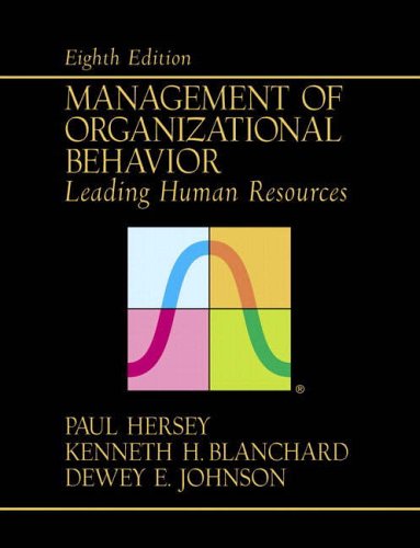 City Travel Guides Discounted  Books : Management of Organizational Behaviour (Classiques Hachette)