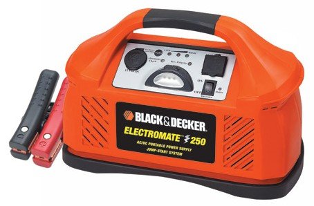 Black & Decker VEC1026BD Electromate 250 Portable Power Supply and Jump-Starter