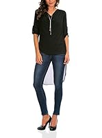 Bleu Marine Blusa Monaco (Negro)