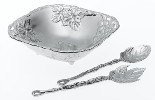 Arthur Court Grape 3-Piece Salad Set