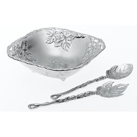 Arthur Court Grape 3-Piece Salad Set