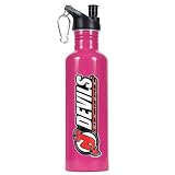 NHL New Jersey Devils 26-Ounce Stainless Steel Water Bottle