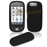 41ZTOVYhDZL. SL160  Samsung Highlight T749 Premium Solid Black Silicon Skin Case