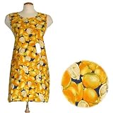 Popover Style Apron- Lemons