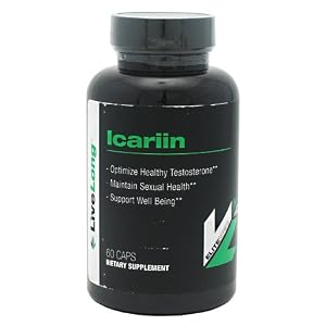 LiveLong Nutrition Icarlin Capsules, 60 Count