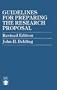 Guidelines for Preparing the Research Proposal