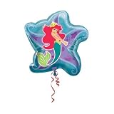 Disney Little Mermaid Star Shaped 36" Mylar Balloon