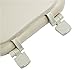 Ginsey Plastic Hinges, Champagne Standard Soft Toilet Seat, Medium