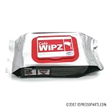 Kitchen & Housewares : Urnex Cafe WIPZ - Coffee Equipment Cleaning Wipes