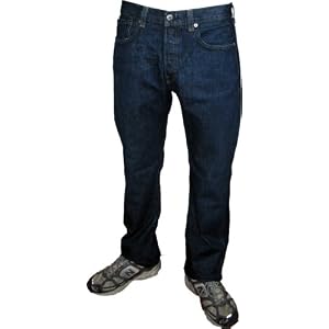 Levi's 501 Etched Indigo Mens Jeans