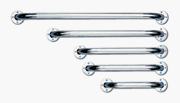 HealthPersonalCare: Chrome Grab Bar, Size. 16 Inches, by Apex Carex   1ea