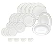 Royal Doulton Precious Platinum 22-Piece Dinnerware Set, Service for 4